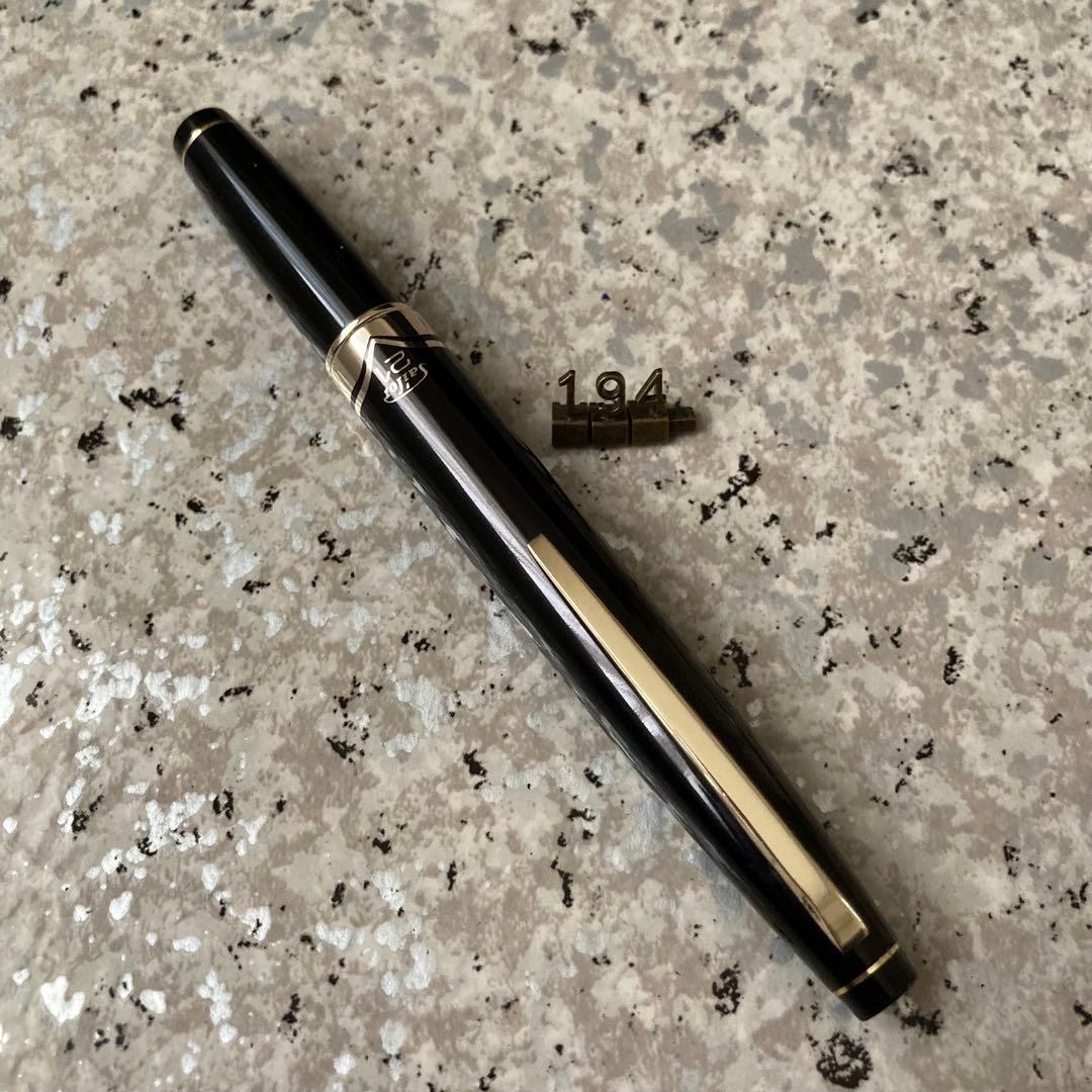 #194 オーバーホール済み 万年筆 SAILOR ショート象嵌 21k