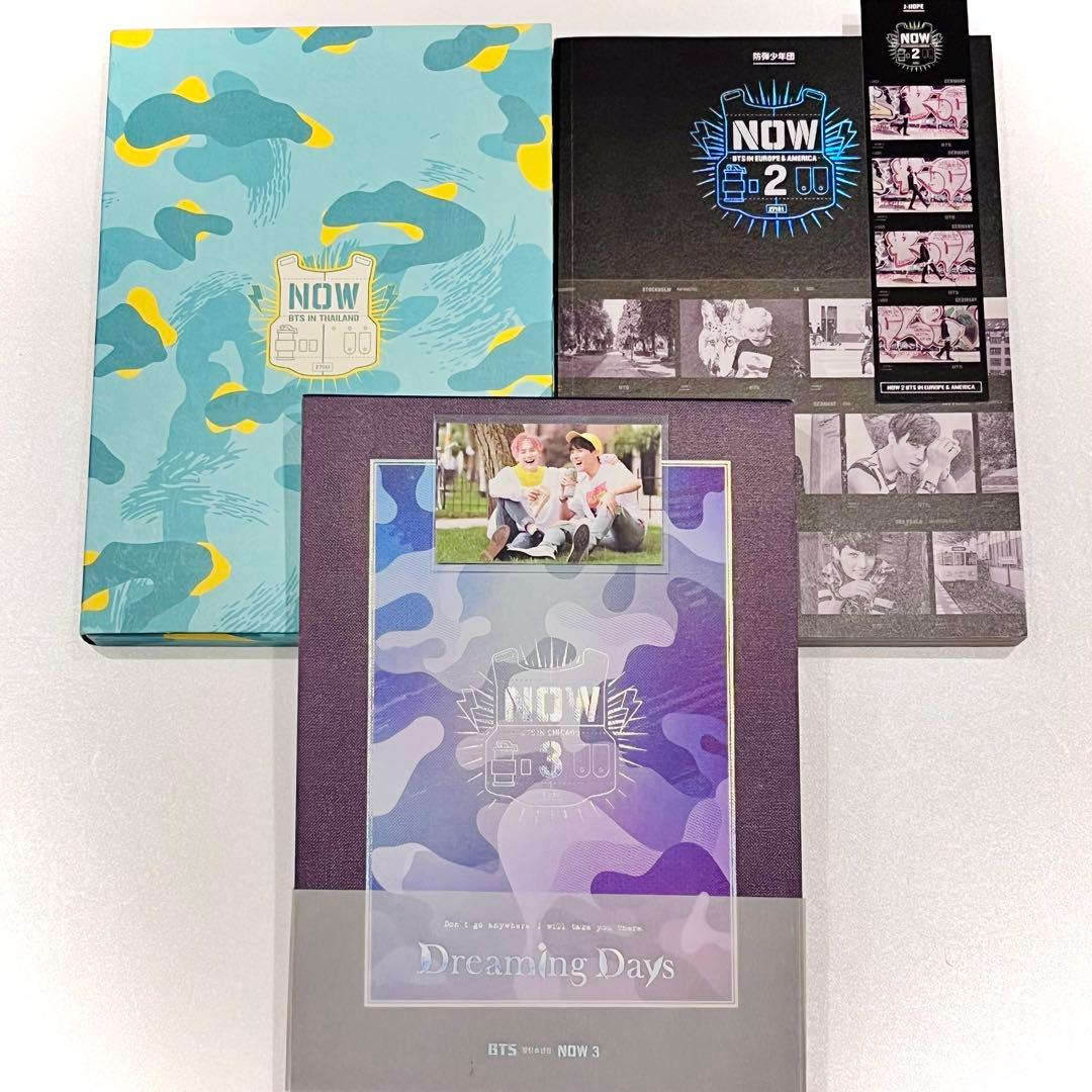 BTS NOW Thailand NOW2 NOW3 写真集 トレカ付き