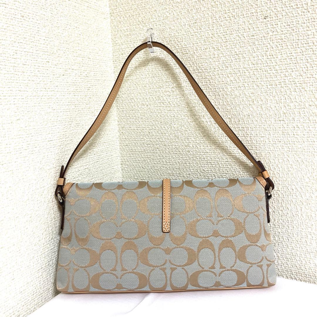 【極美品】コーチ 6348 ソーホー ワンハンドバッグ レザー シグネチャー