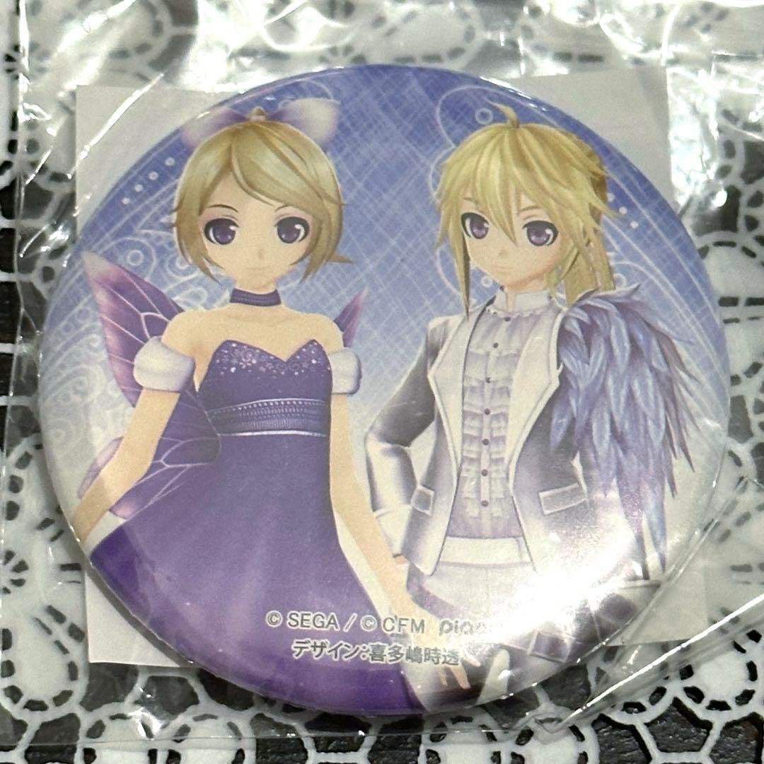 【鏡音リン/鏡音レン】DAIBA be DIVA X 缶バッジ