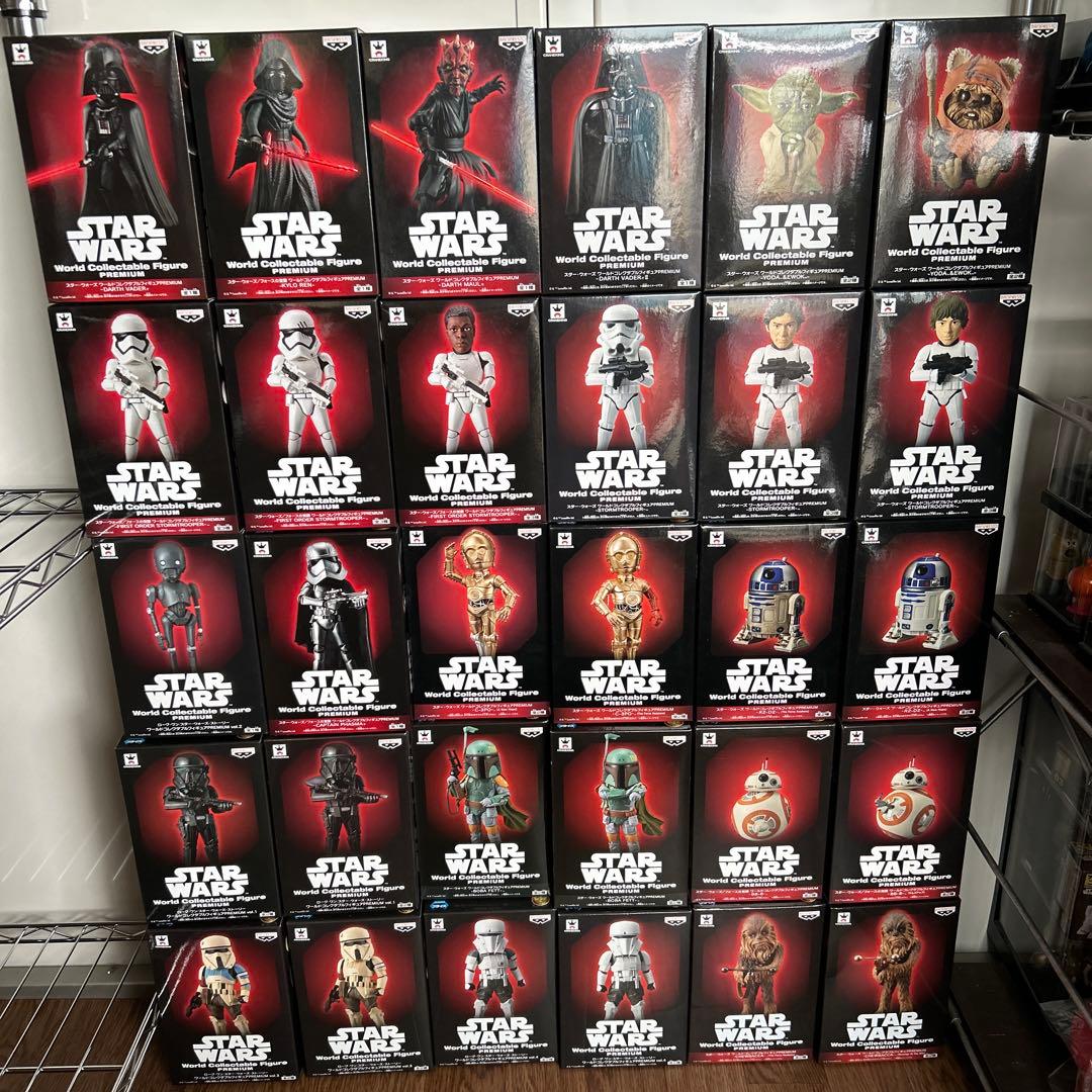 スターウォーズ コレクタブル PREMIUM 全30体セット