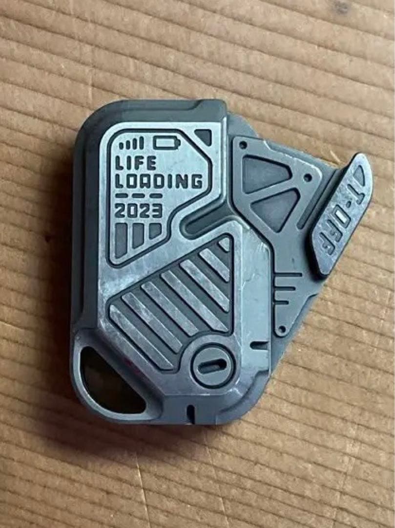 01 ZERO ONE EDC POP フィジェット トイ スライダー チタン