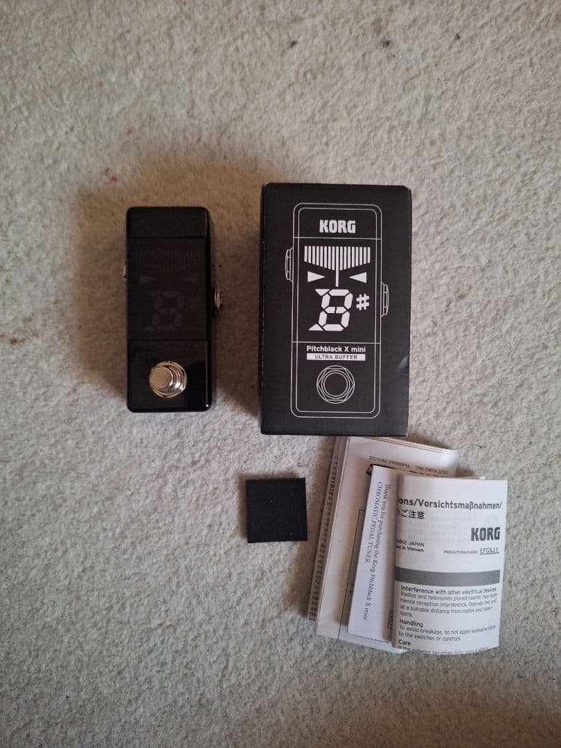 KORG Pitchblack X mini チューナー コルグ