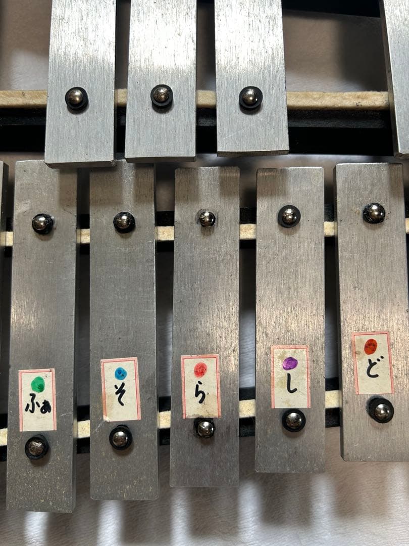 ZENON ゼンオン 226Z グロッケン 卓上鉄琴 元箱付属 マレット付