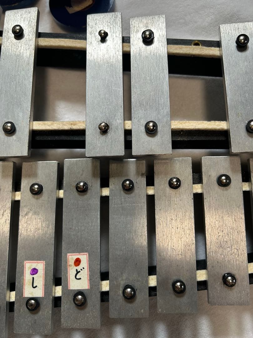 ZENON ゼンオン 226Z グロッケン 卓上鉄琴 元箱付属 マレット付