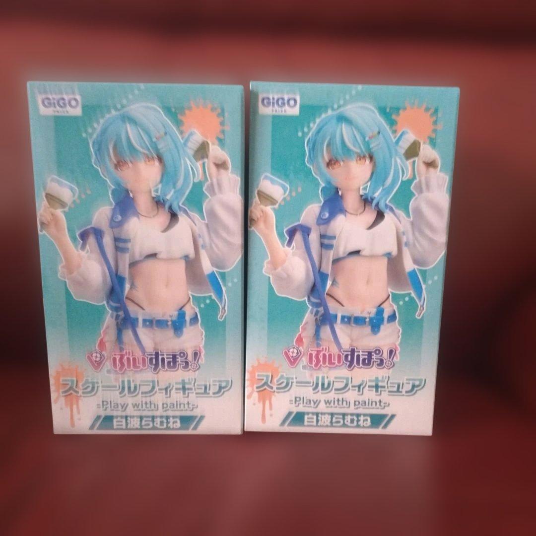 GIGO限定 ぶいすぽっ！ スケールフィギュア　猫汰つな 白波らむね 4体セット