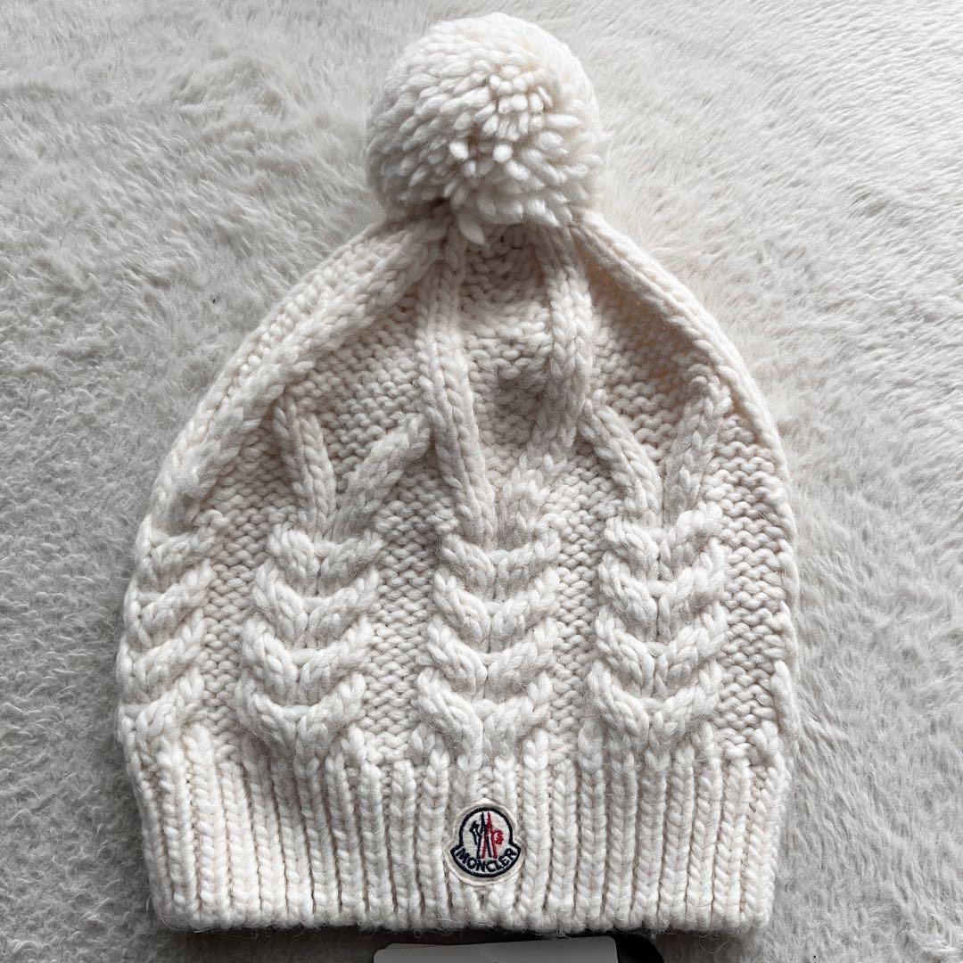新品未使用✨MONCLER モンクレール　 ニット帽　ニットキャップ　ビーニー