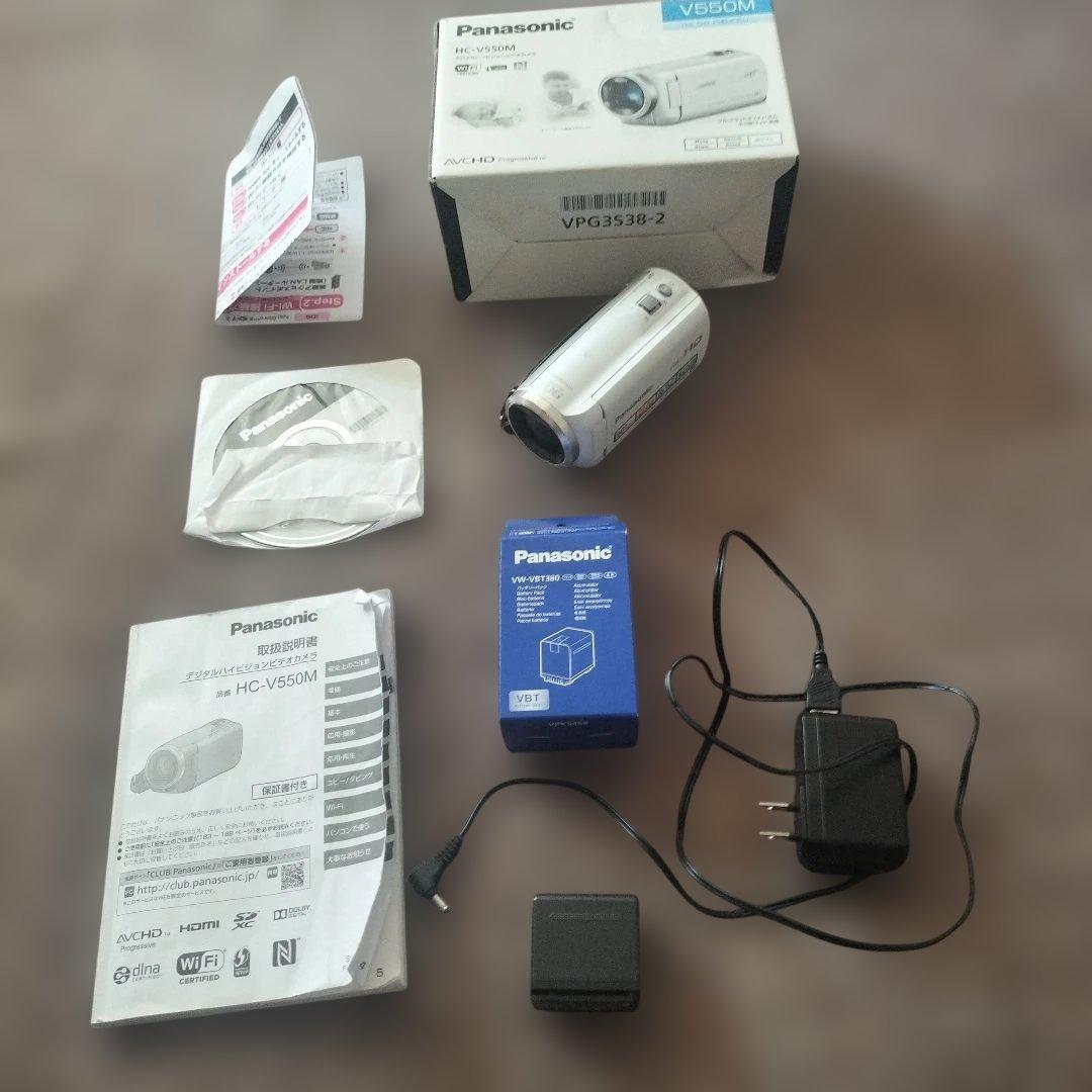 ビデオカメラ Panasonic HC-V550M