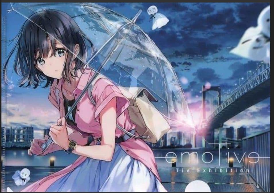 Tiv 個展 emotive タペストリー クリアファイル 画集