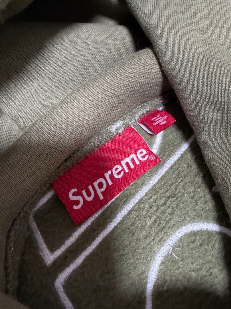 supreme パーカー