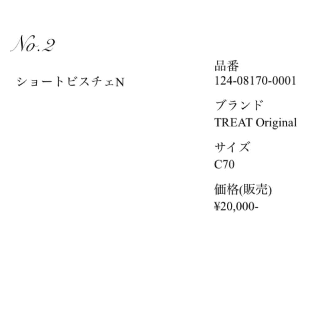 ⭐︎カナ様⭐︎トリートドレッシング　ショートビスチェN　C70