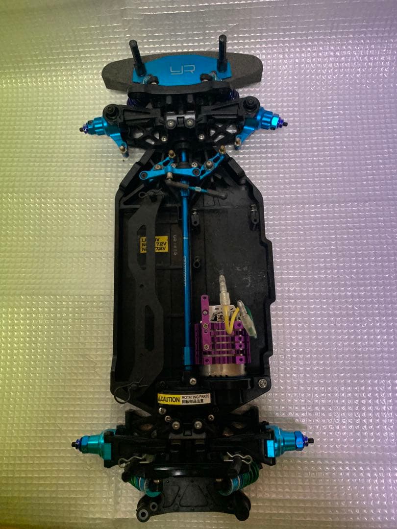 タミヤ　TT-02 フロントタイロッド欠損