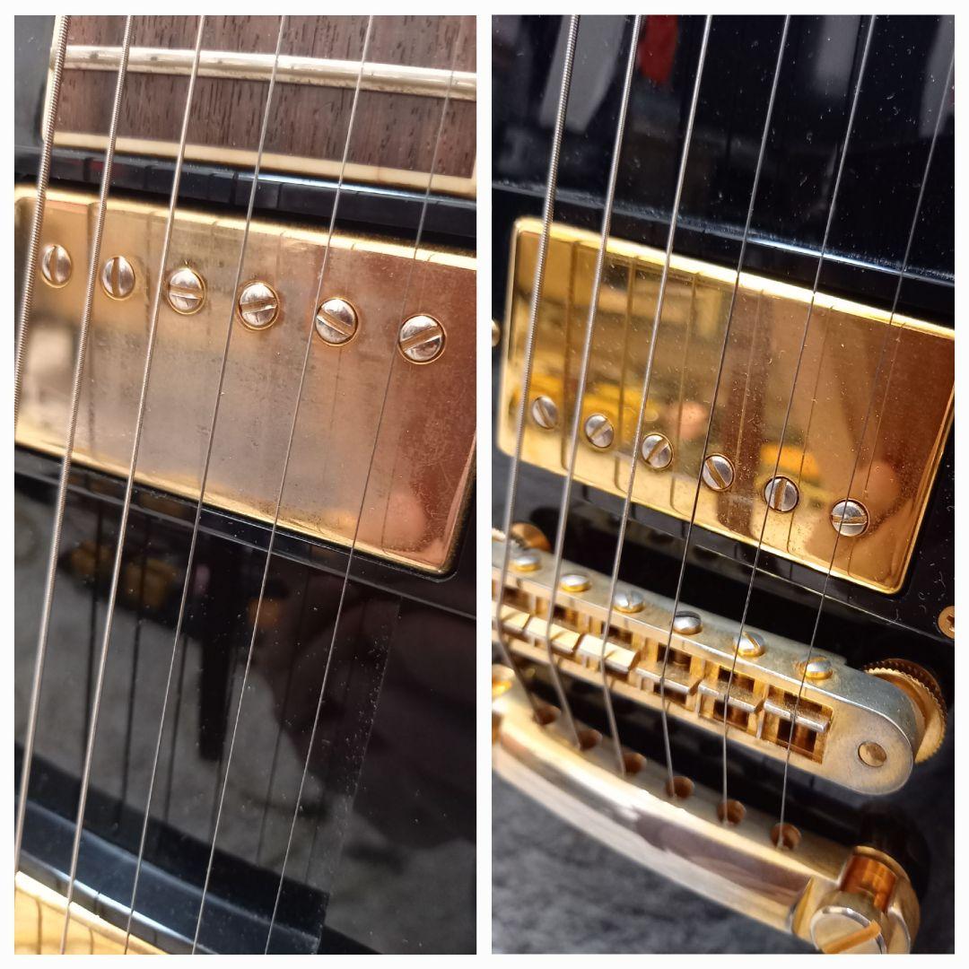 Laid Back レイドバック レスポールカスタムタイプ エレキギター 黒