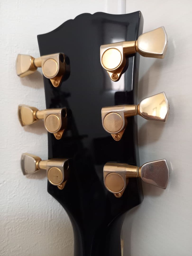 Laid Back レイドバック レスポールカスタムタイプ エレキギター 黒