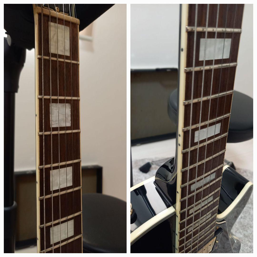 Laid Back レイドバック レスポールカスタムタイプ エレキギター 黒