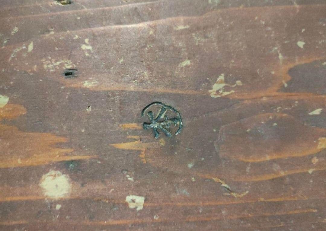 当時のままの出前籠（実物）