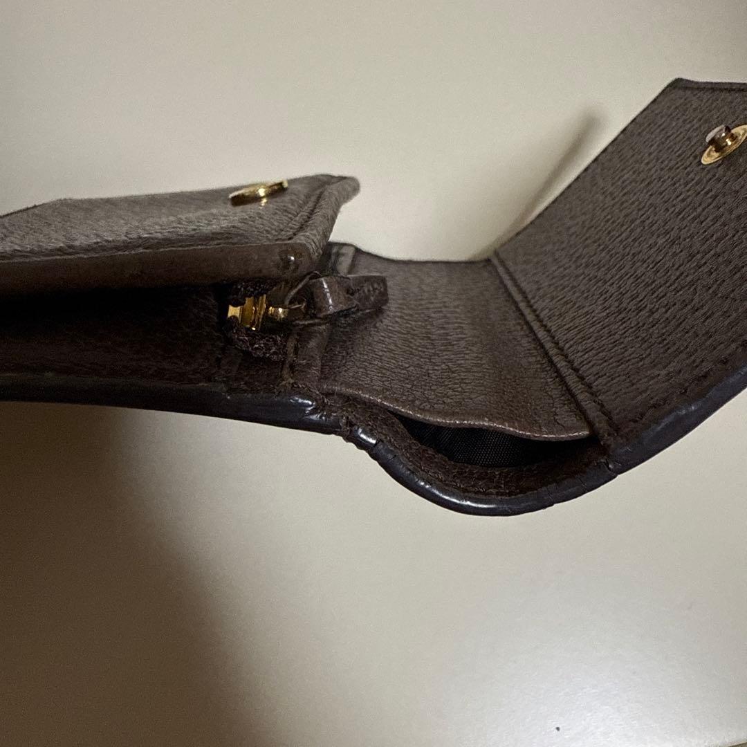 Gucci GGモノグラム 三つ折り財布