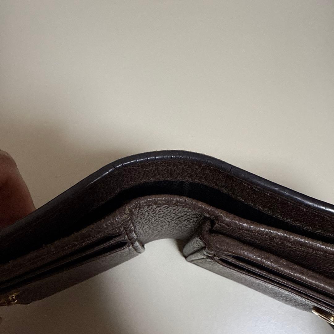 Gucci GGモノグラム 三つ折り財布