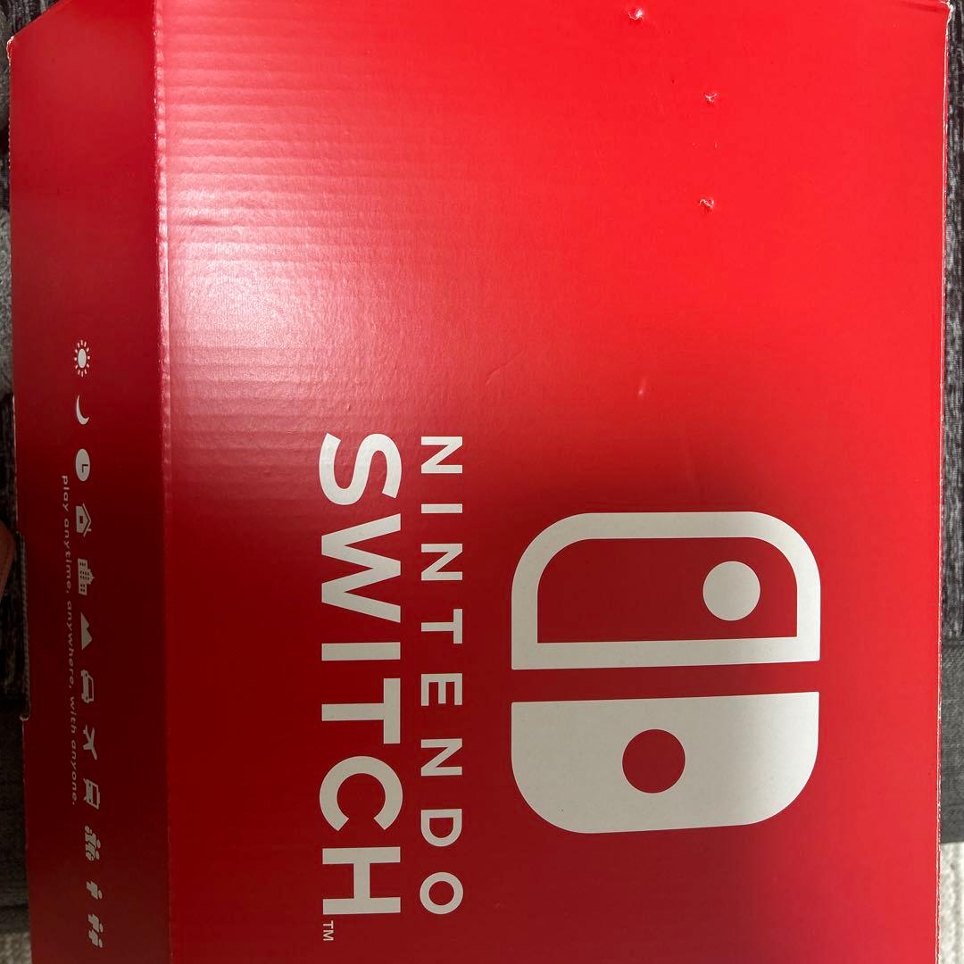 使用回数少なめ　Nintendo Switch 本体 ブルー/ネオンピンク