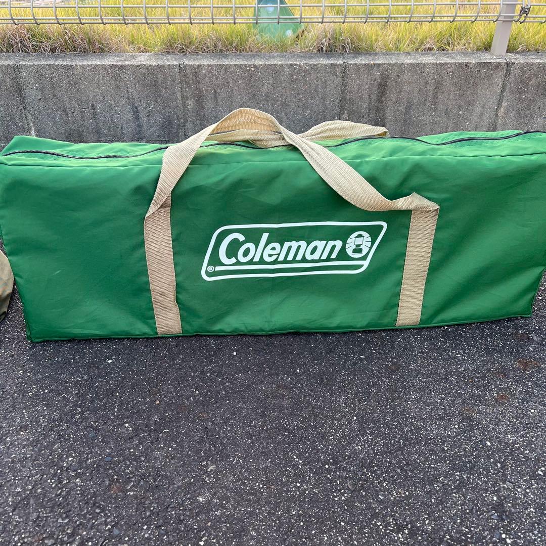 【美品】Coleman キッチン台　ツーバーナー　セット　コンロ　キャンプ