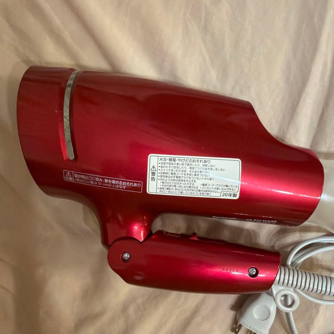 中古 Panasonic ヘアドライヤー EH-NA9E ルージュピンク
