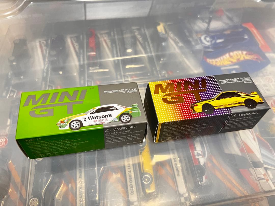 MINI GT TOP SECRET 32 GT-R 2台セット