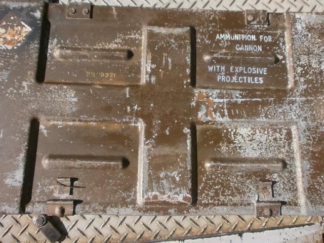 米軍　81ｍｍ　迫撃砲用　弾薬箱 　アンモボックス