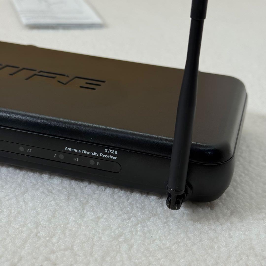 動作確認済　SHURE SVX88 SVX1 JB1 ワイヤレスシステム