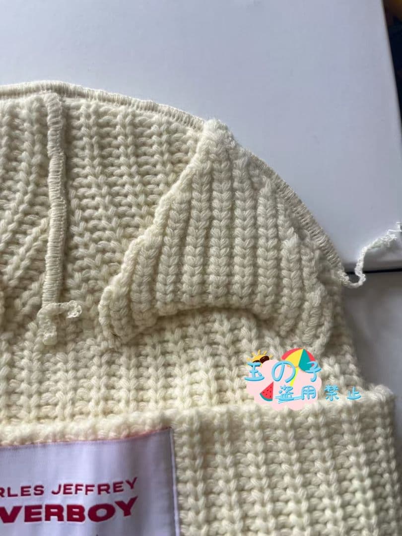 男女兼用CHARLES JEFFREY LOVERBOY 猫耳ニットビーニー3