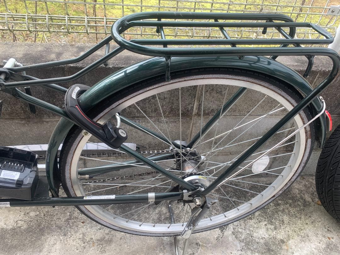 電動アシスト自転車 プリティッシュグリーンA18ALY0007 26インチ