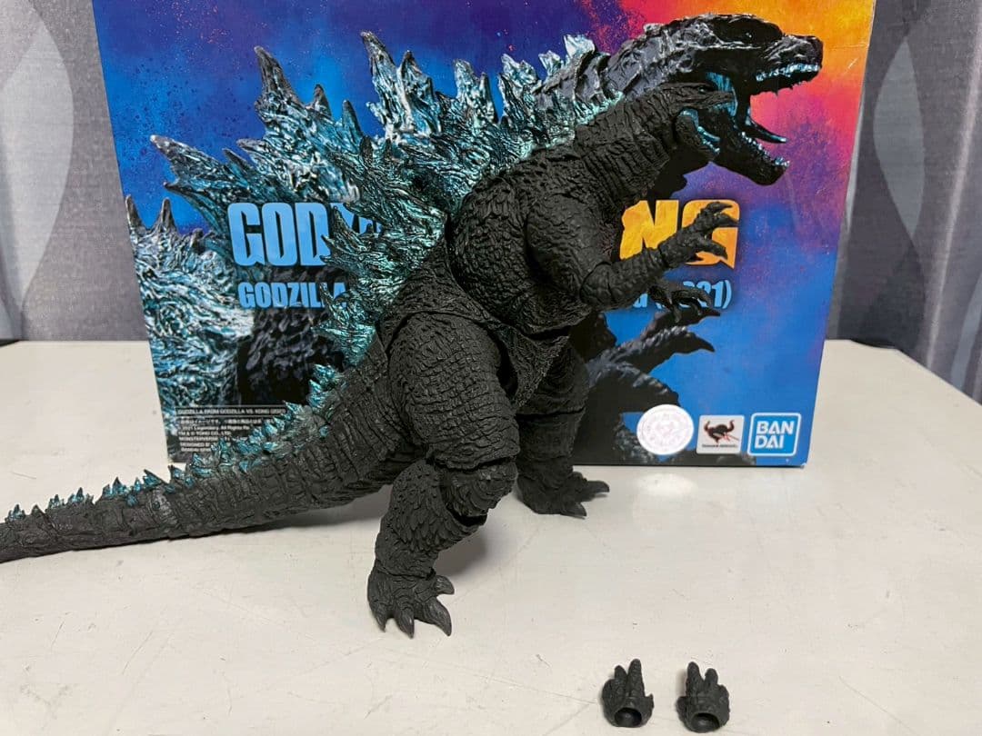 ゴジラ2021&メカゴジラ2021　SH.モンスターアーツ【中古】箱いたみ