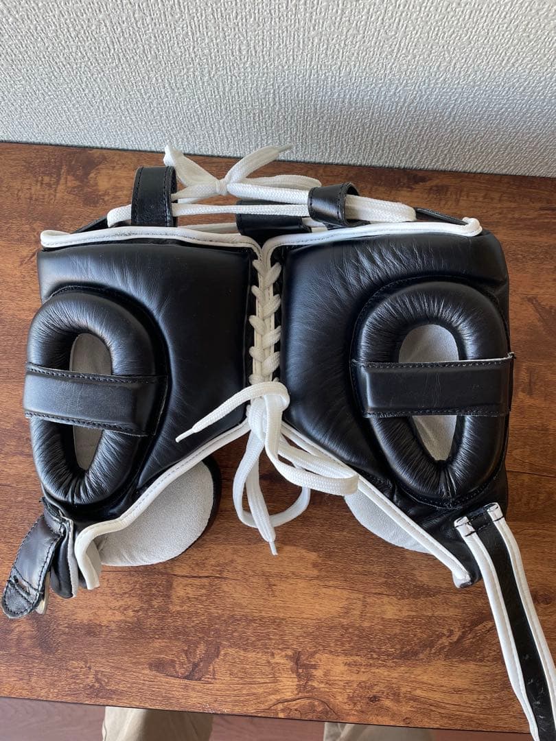 S　TITLE ボクシング ヘッドギア 黒