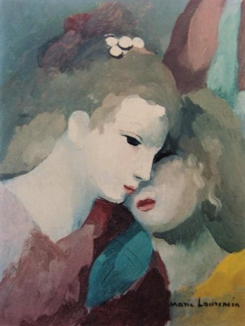 Marie Laurencin、マリー・ローランサンLes Deux Amies