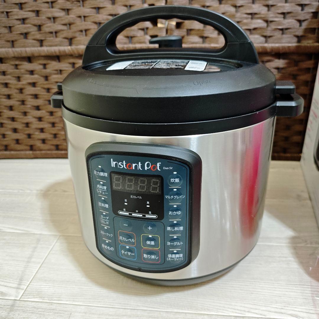 【美品】Instant Pot DUO SV 60 圧力鍋 インスタントポット