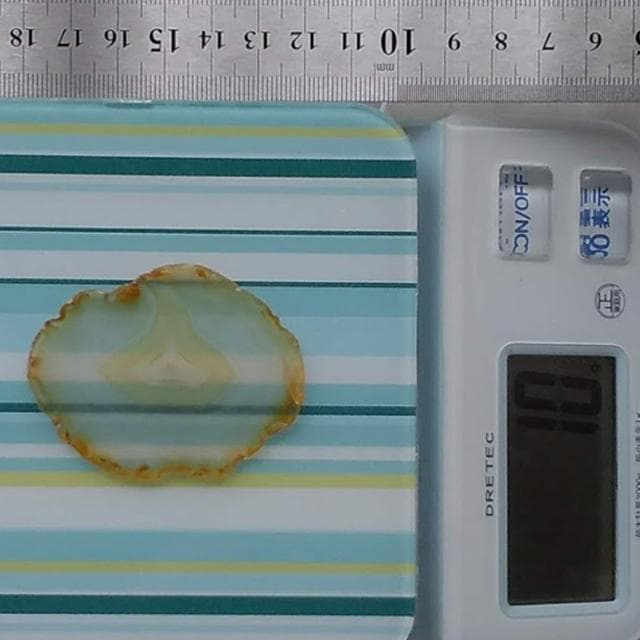 10g　イリスアゲート　インドネシア産　鉱物標本　アゲート