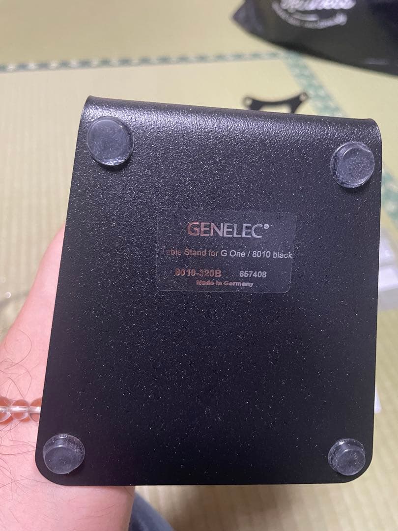 K&M (ケーアンドエム) 23271B モニタースピーカースタンド ペアセット