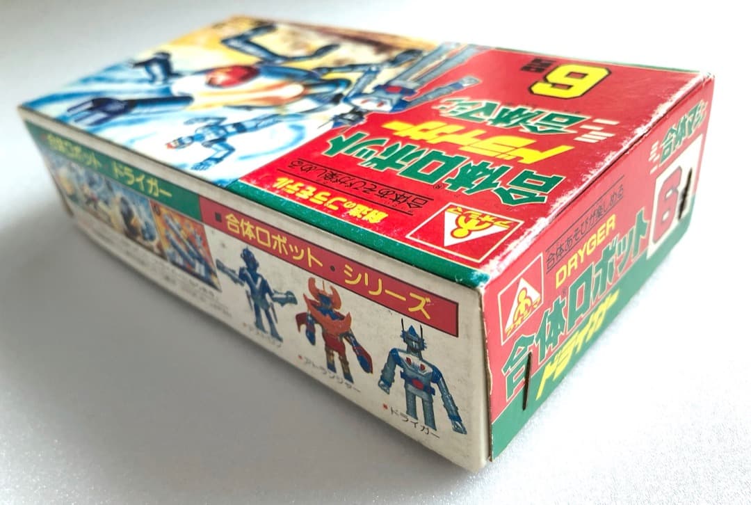 昭和レトロ★ドライガー★アオシマ ミニ合体マシン６号 中古 マッハバロン系