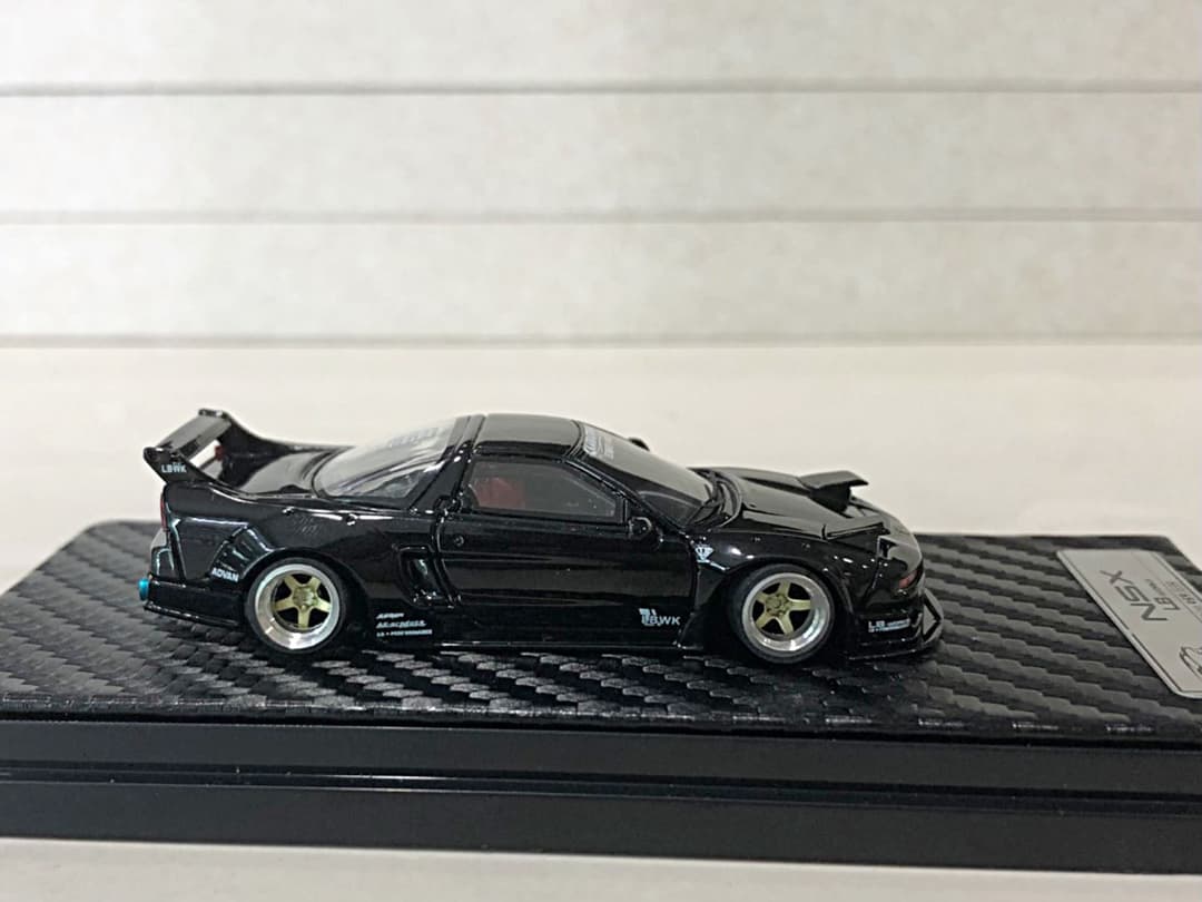 1/64 ym model ホンダ LBWK advan nsx 深リムカスタム