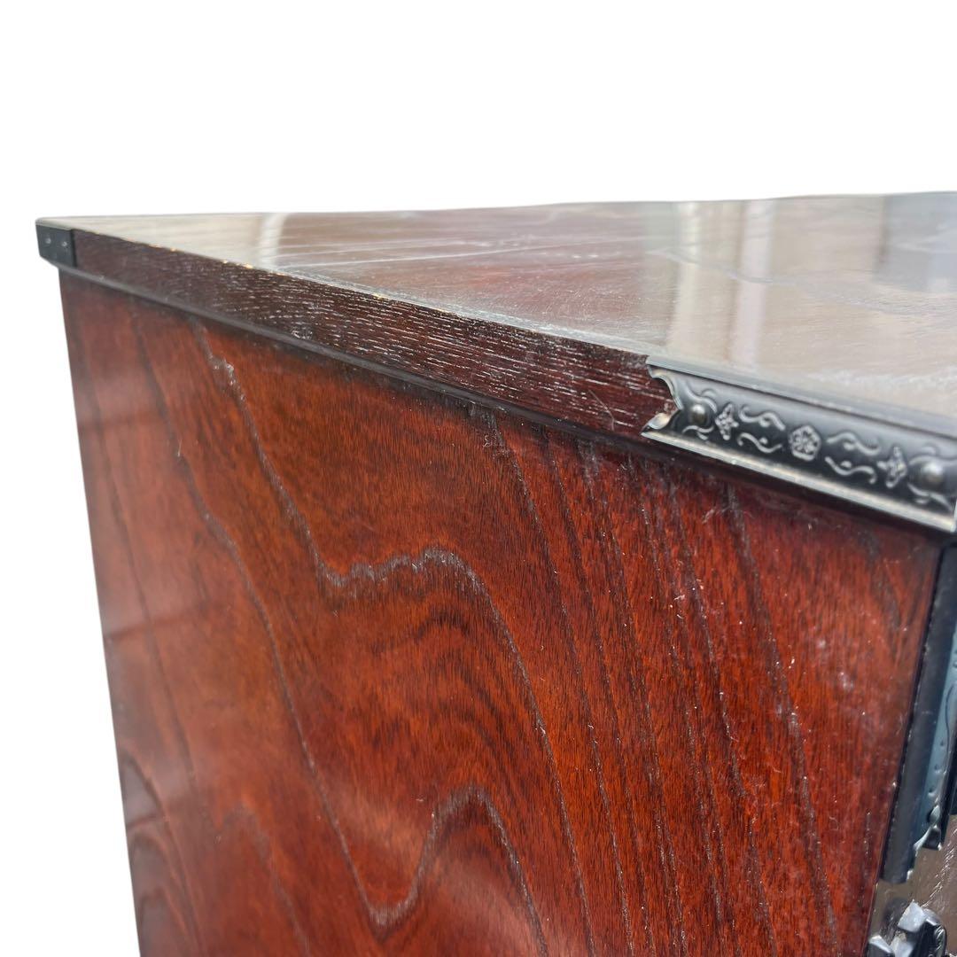 引き取り限定✨　和箪笥 時代箪笥 箪笥 収納家具 和家具 装飾金具　鍵付き