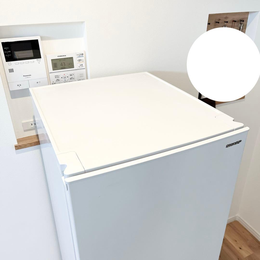 2023年製 SHARP シャープ 冷凍冷蔵庫 SJ-D18J-W 白 ホワイト