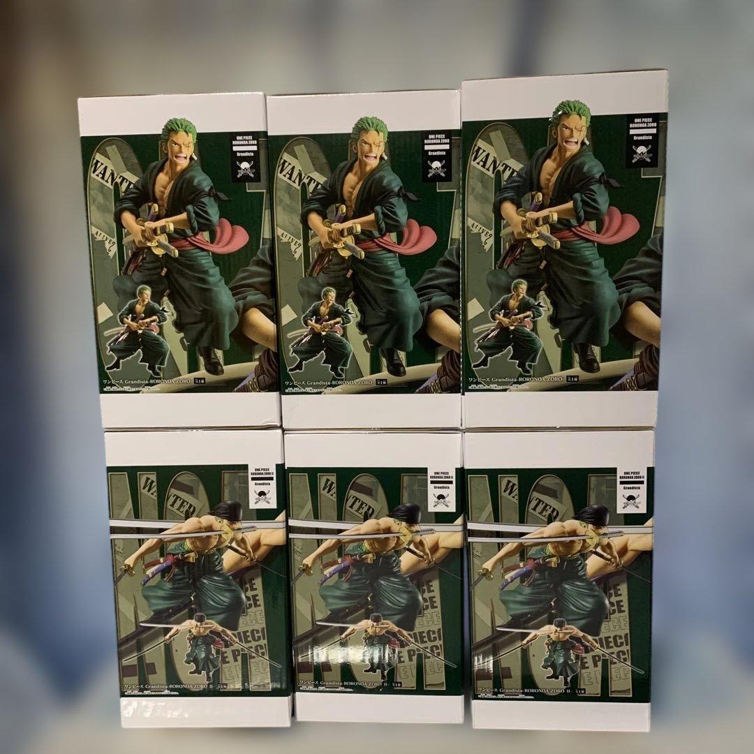 Grandista ゾロ フィギュア 6個セット