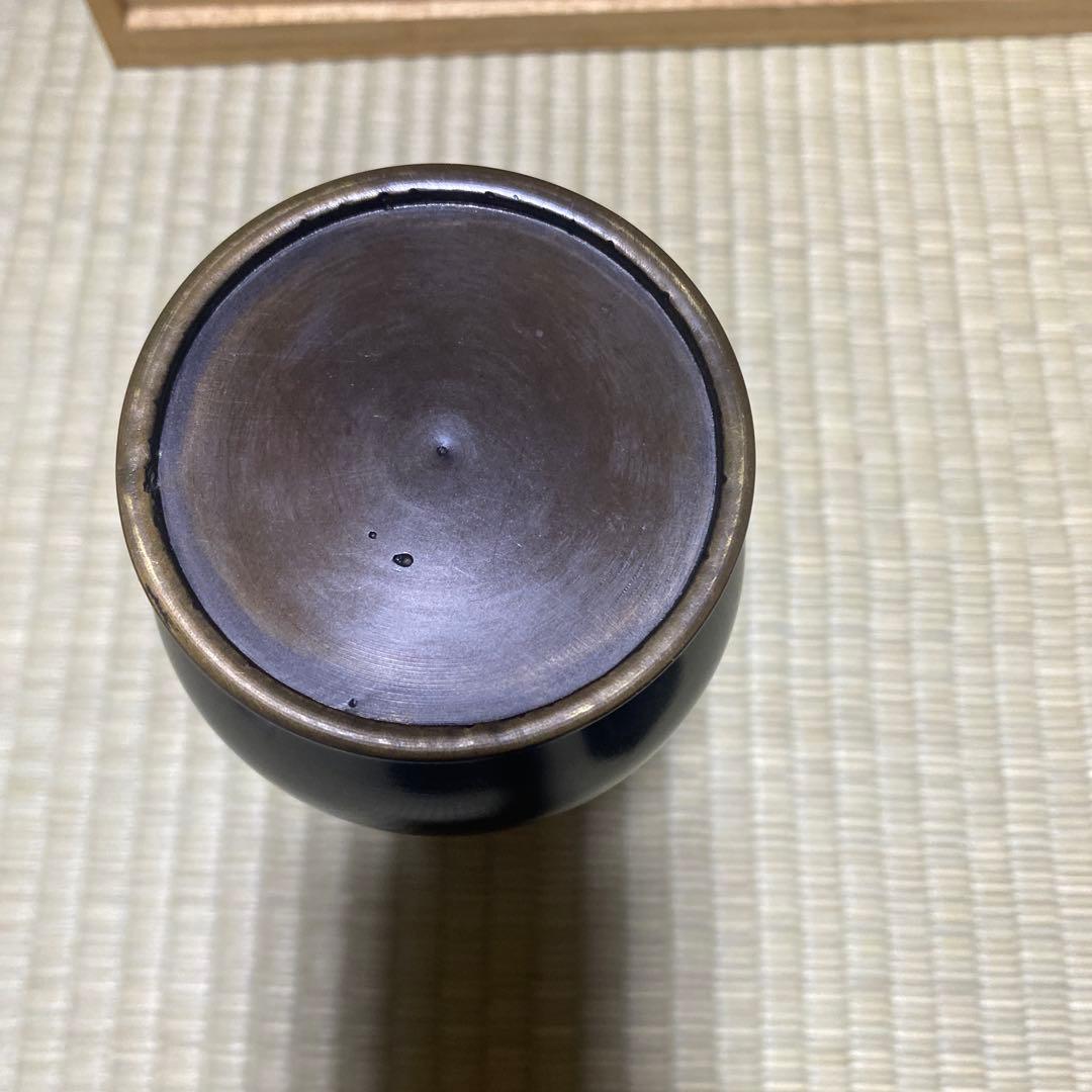 茶道具　唐銅　皆具