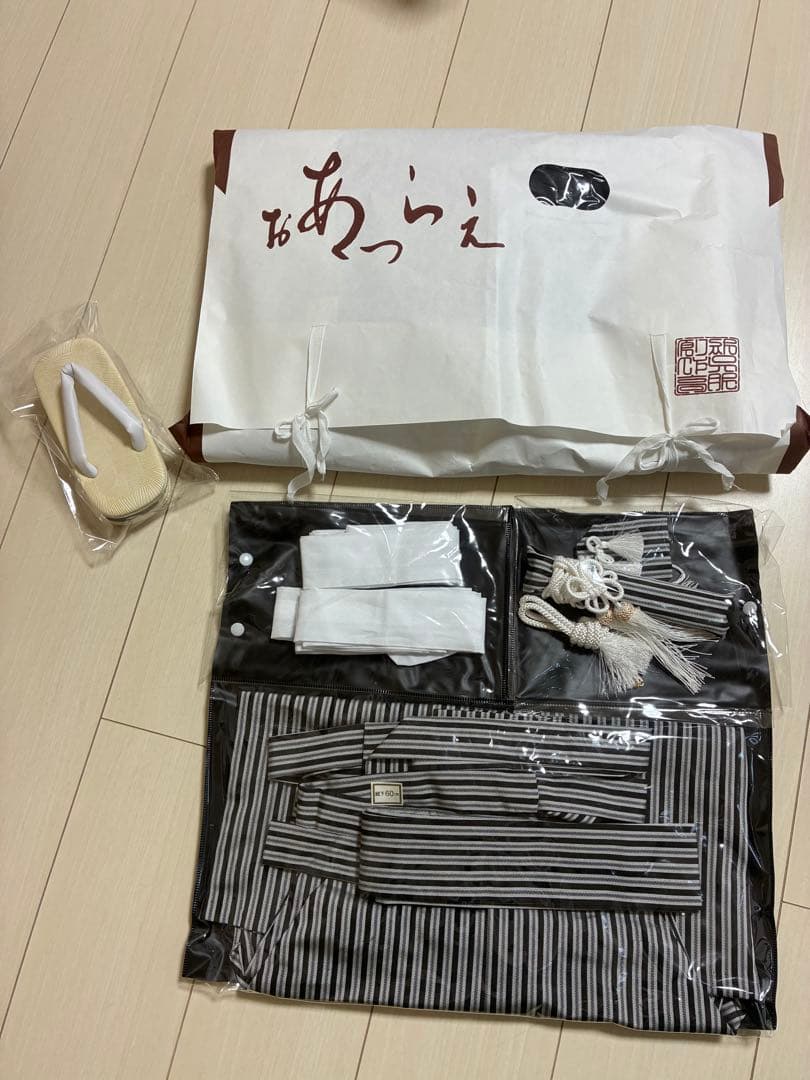 5歳　紋付袴セット　男の子