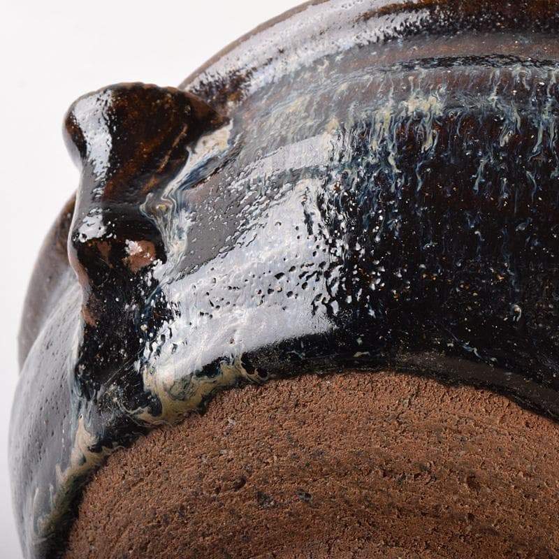 茶道具　唐津焼　古唐津　片口茶碗　小山冨士夫(古山子)書付箱　M　R7550