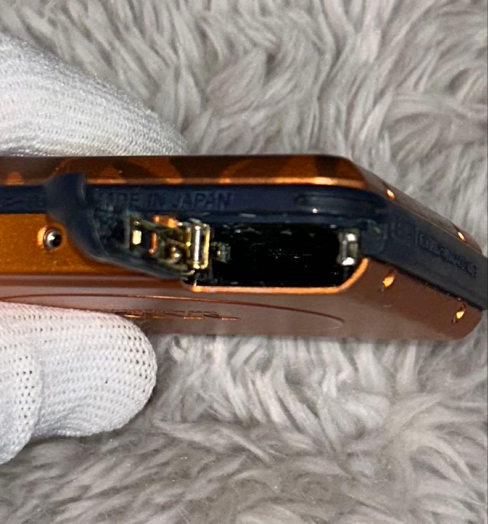 SONY MZ-E45 MDウォークマンプレーヤー 迷彩柄オレンジ