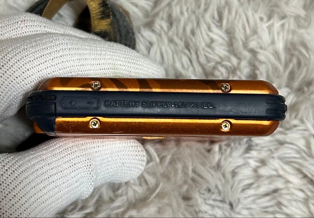 SONY MZ-E45 MDウォークマンプレーヤー 迷彩柄オレンジ