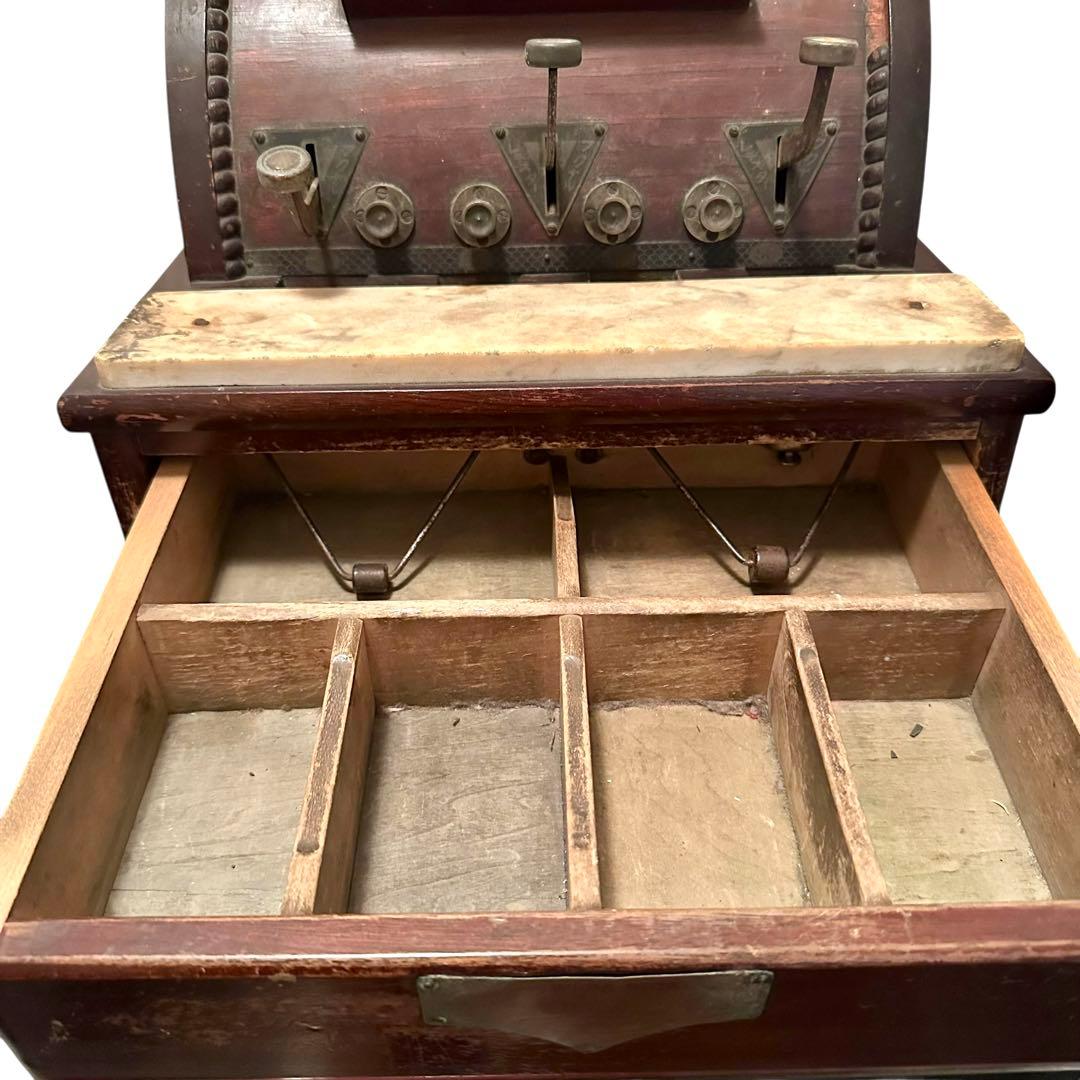 木製レジスター レトロレジスターFUKUNARU REGISTER 大正時代