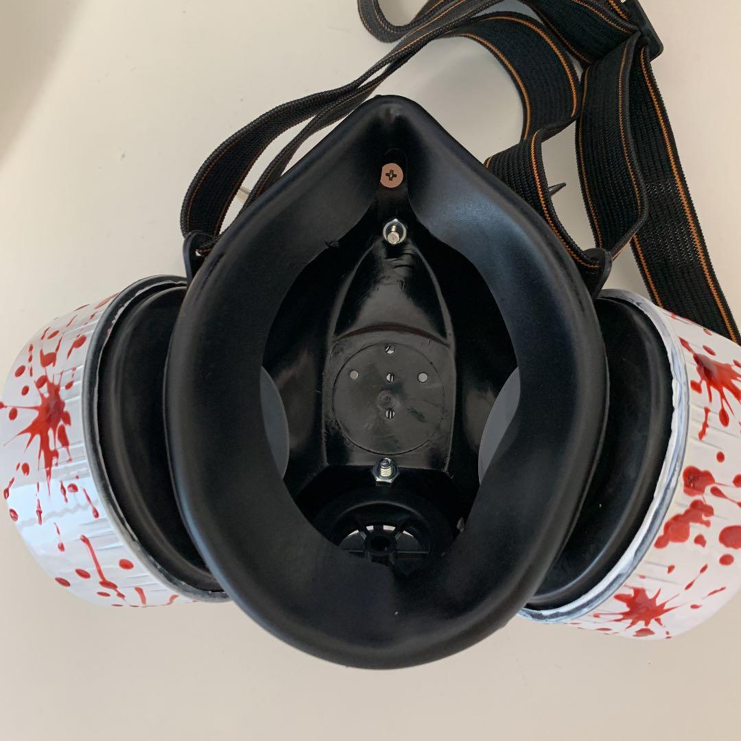 ガスマスク　コスプレ　ハロウィン　ハンドメイド