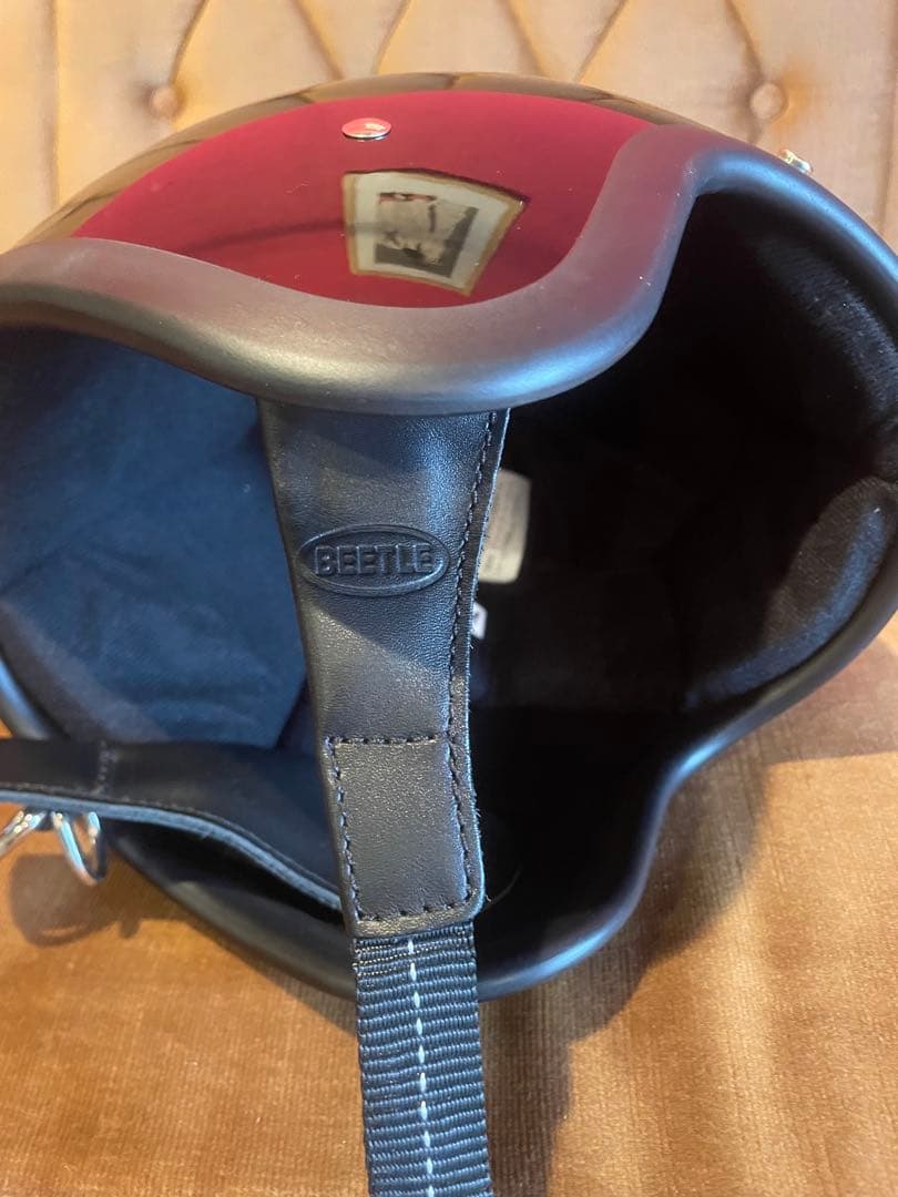 オーシャン　ビートル　BEETLE ブラック ジェットヘルメット　Mサイズ