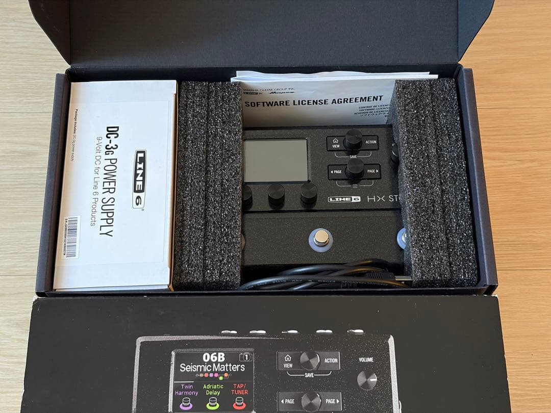 LINE 6 HX STOMP 【元箱付•初期化済•最新ファームウェア】